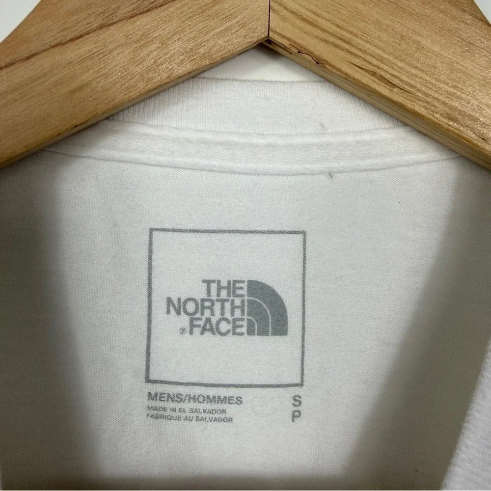 The North Face stylish white